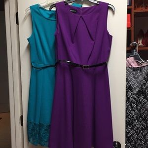 Cute comfy purple dress
